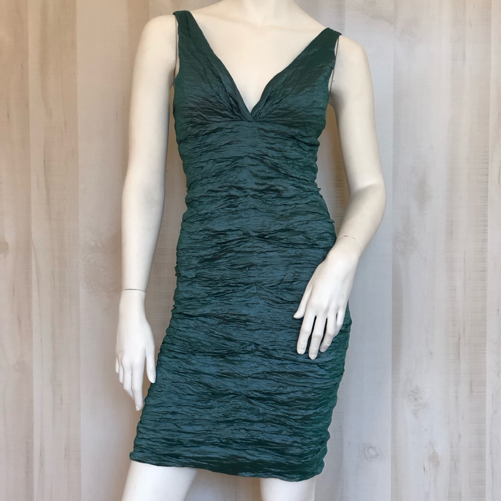 Nicole Miller Collection | Ruched Cocktail Dress
